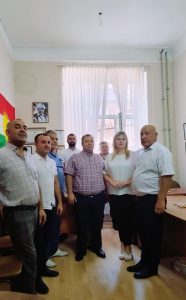 Состоялась рабочая встреча ММЦ Кубани с членами правления ККОО Общество Азербайджанской культуры «Азери».