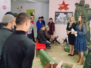 Иностранные граждане посетили выставку, посвящённую Великой Отечественной войне