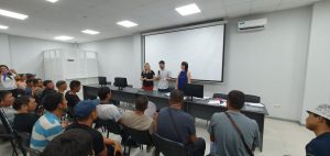 22 августа 2023 года специалисты Миграционного центра Кубани провели выездную консультацию для трудового коллектива ООО "Догма-Сити".