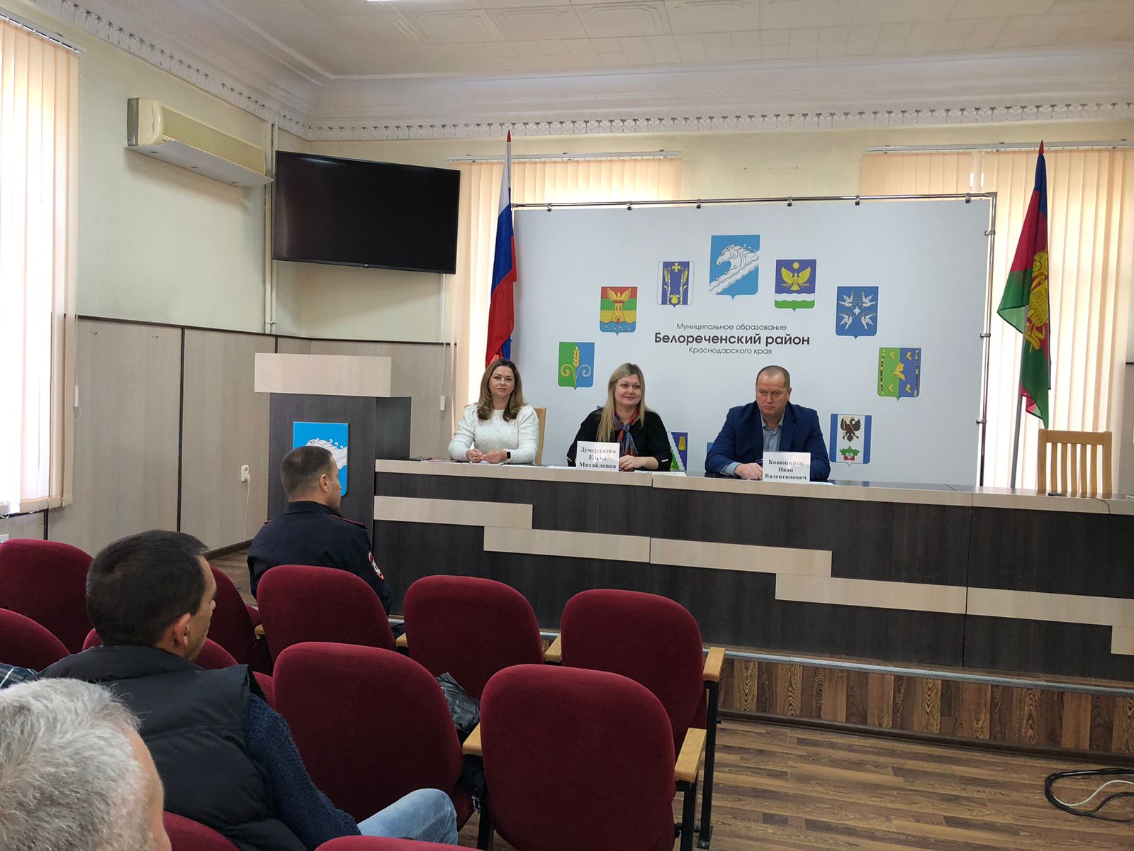 Заседание межведомственной рабочей группы по профилактике правонарушений в сфере миграции при главе муниципального образования Белореченский район