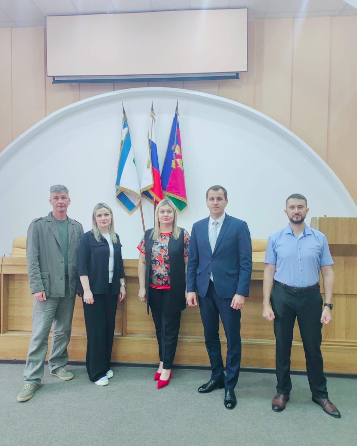 Выездное мероприятие ГКУ КК «Многофункциональный миграционный центр» в Северский район.