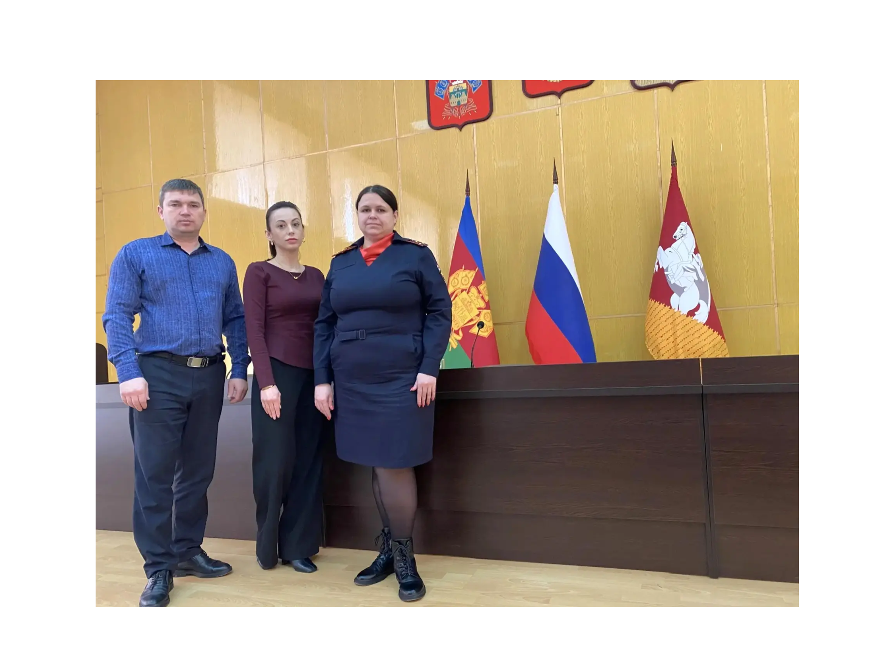 Выездные мероприятия ГКУ КК «Многофункциональный миграционный центр» в Кущевский район