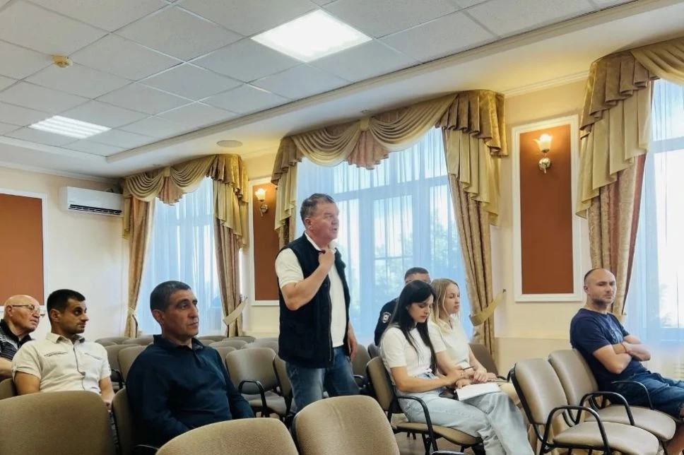 Выездное мероприятие ГКУ КК «Многофункциональный миграционный центр» в Темрюкский район.