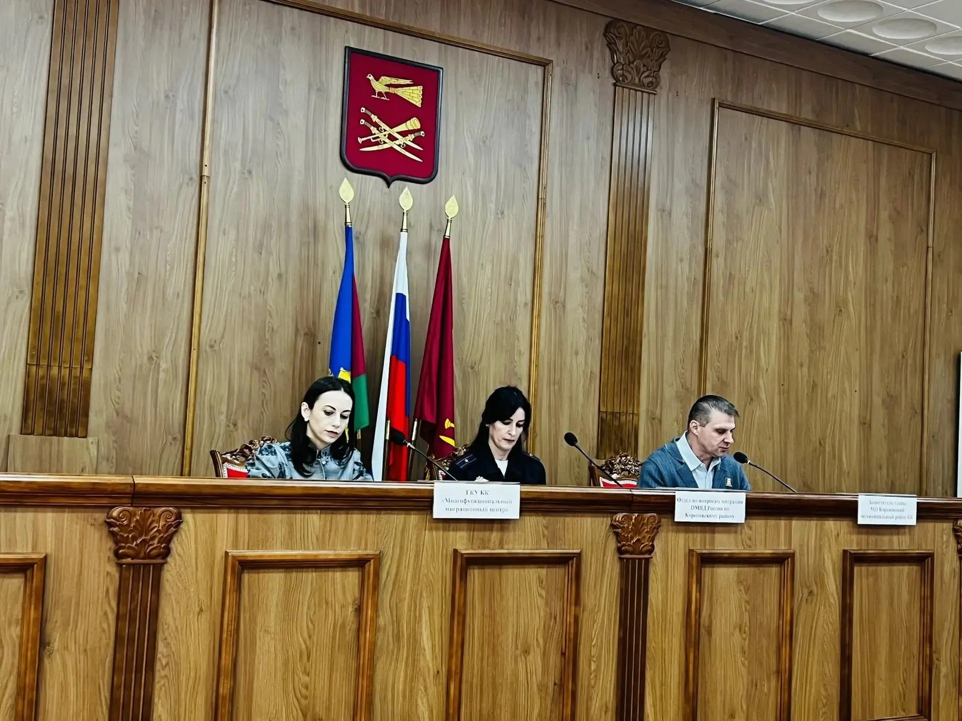 Выездные мероприятия ГКУ КК «Многофункциональный миграционный центр» в Кореновский район.